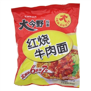 大今野红烧牛肉面