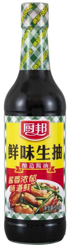 500ml厨邦鲜味生抽