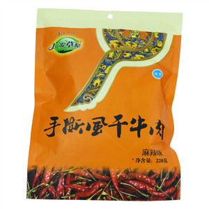 广发草原麻辣味手撕风干牛肉（烘烤）