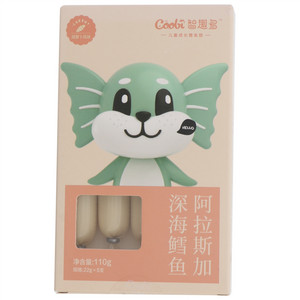 智趣多胡萝卜风味儿童成长鳕鱼肠