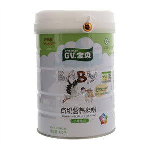 GV宝贝小米淮山有机营养米粉