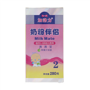 加洛力奶粉伴侣清清宝苹果汁浓浆
