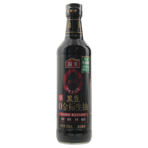 黑豆0金标生抽500mL*1