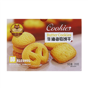 胖松鼠牛油味曲奇饼