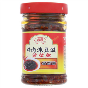 占民牛肉末豆豉油辣椒辣椒酱