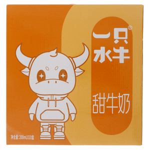 皇氏乳业一只水牛甜牛奶