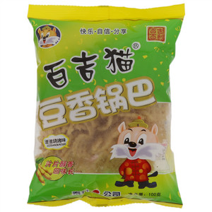 百吉猫滋滋烧烤味豆香锅巴