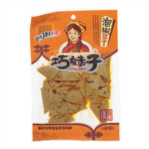 巧妹子泡椒豆干