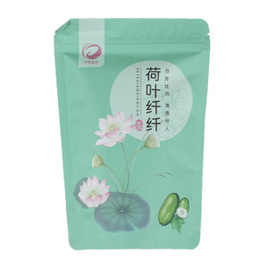 明辉香映荷叶纤纤茶