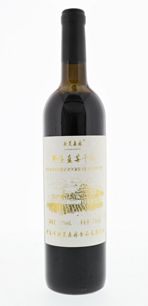 蓝莓干红