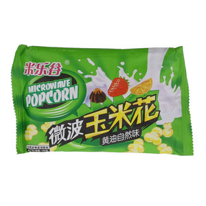 米乐谷黄油自然味微波玉米花