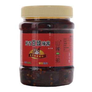 山辣兄弟微中辣鲜香豆豉辣酱