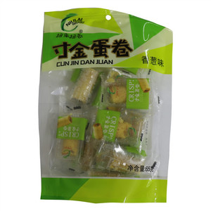 扭来扭去寸金蛋卷（香葱味）