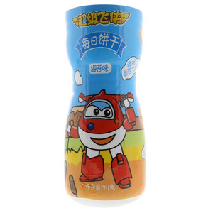 捷客超级飞侠海苔味每日饼干