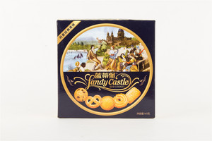 达利园蓝蒂堡曲奇饼干163g