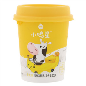 inm小鸣星香蕉味风味发酵乳