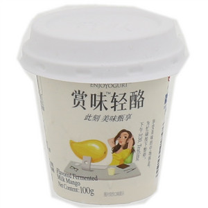 光明赏味轻酪芒果味风味发酵乳