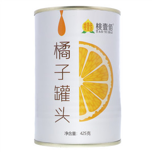 桃壹佰糖水橘子罐头