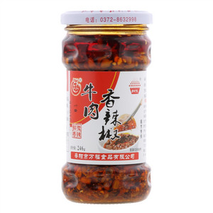 顺治十八百味鬼牛肉香辣酱