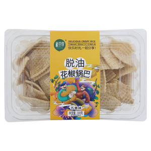 祁芬享脱油花椒锅巴（五香味）