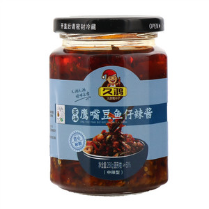 久鸿茶油鹰嘴豆鱼仔辣酱