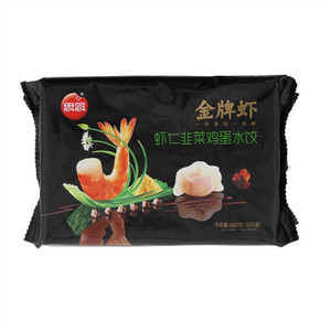 思念 虾仁韭菜鸡蛋水饺