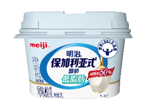 明治保加利亚式酸奶   低脂肪清甜原味