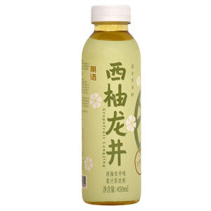 菓语西柚龙井味果汁茶饮料