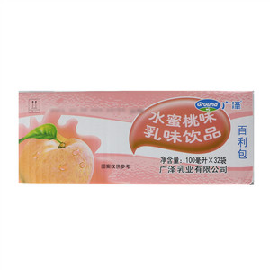 广泽水蜜桃味乳味饮品