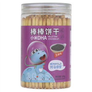 河马伢伢小米DHA棒棒饼干（芝麻味）