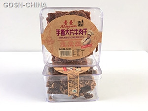 香曼香辣味手撕大片牛肉干