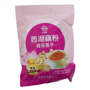 天堂西湖藕粉桂花莲子450克