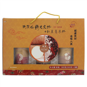 德美林铁管山药芡实粉+红豆薏米粉二加一组合装