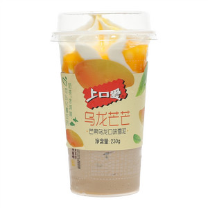 上口爱芒果乌龙口味雪泥