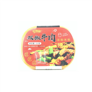 农地盛双椒牛肉自热米饭