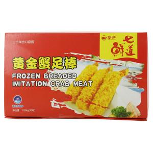 海和七道鲜黄金蟹足棒