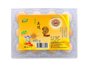 绿桂叮当农家土鸡蛋12枚（480g）