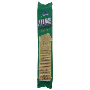 泡吧小脆芥末味焙烤型膨化食品