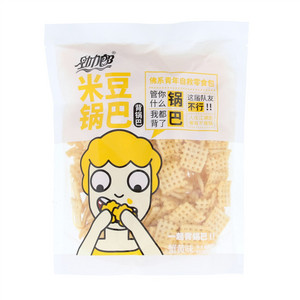 劲力郎米豆锅巴-蟹黄味（油炸型膨化食品）