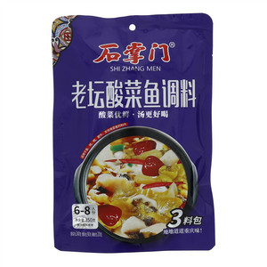 石掌门老坛酸菜鱼调料