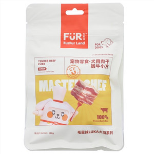 FURFUR LAND 毛星球嫩牛小方宠物零食