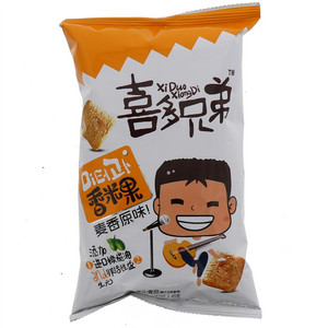 喜多兄弟香辣味-香米果膨化食品