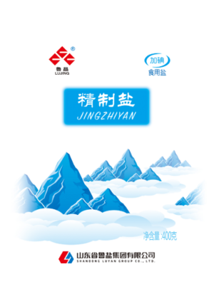 鲁晶400g加碘精制盐