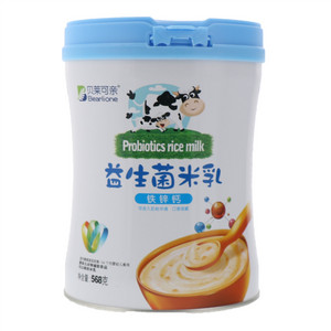 贝莱可亲铁锌钙益生菌米乳