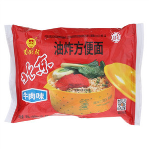 南街村颍松牛肉味北京油炸方便面