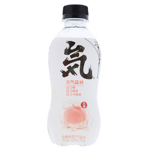 元气森林白桃味苏打气泡水