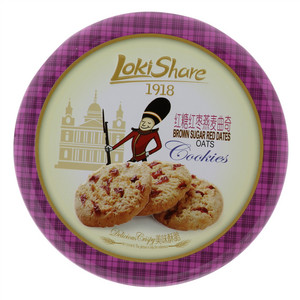 LokiShare1918红糖红枣燕麦曲奇