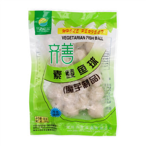 齐善食品魔芋制品素鲮鱼球