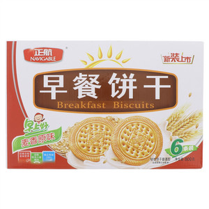 正航韧性饼干普通型麦香原味早餐饼干