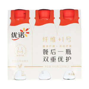 优诺纤维+1号燕麦风味发酵乳